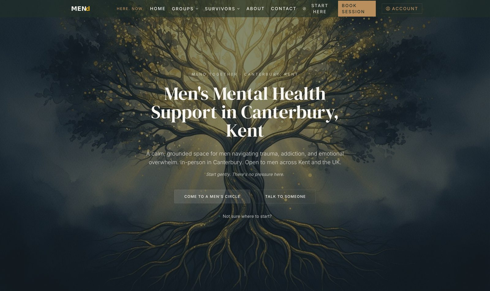 MENd Together — Men's Mental Health Support in Canterbury, Kent